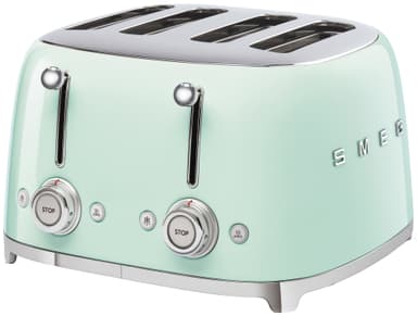 Smeg brødrister i 50er-stil TSF03PGEU (pastelgrøn)