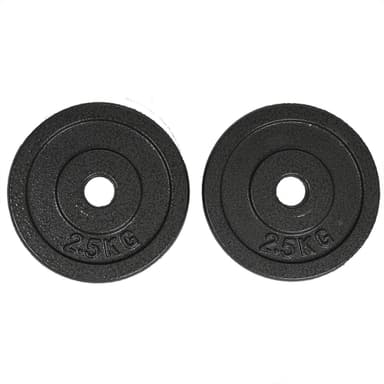 Slazenger Vægtskiver 2x2.5 kg.
