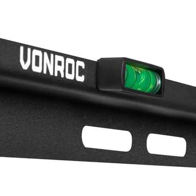 VONROC TV vægbeslag - Til fjernsyn fra 37 til 85 tommer - Universal op til 60 kg - Inkl. monteringsmaterialer