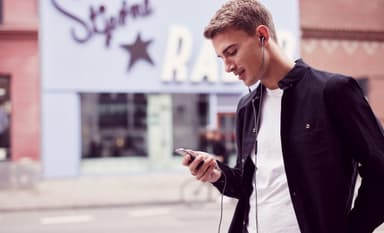 Libratone Q Adapt in-ear hovedtelefoner - sort