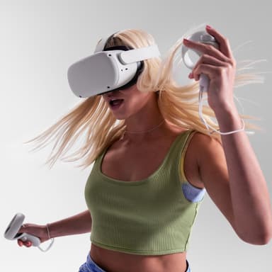 Meta Quest 2 VR bærbart headset Resident Evil 4-bundt (256 GB)