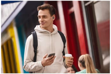 Jabra Elite 4 True Wireless in-ear høretelefoner (navy)