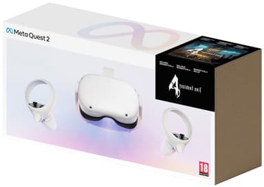 Meta Quest 2 VR bærbart headset Resident Evil 4-bundt (256 GB)