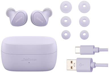 Jabra Elite 4 True Wireless in-ear høretelefoner (lilac)