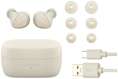 Jabra Elite 4 True Wireless in-ear høretelefoner (light beige)