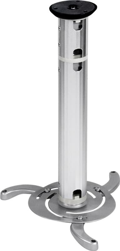 DELTACO loftbeslag til projektor, maks 10kg, sølv