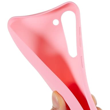 SKALO Samsung S23 Ultratynd TPU-skal - Pink