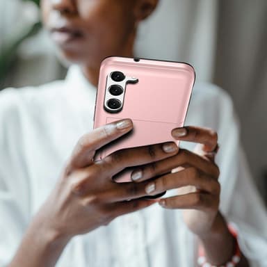 SKALO Samsung S23 Armor Cover kortholder - Mørkeblå