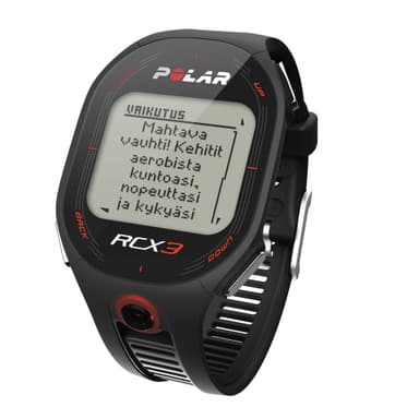Polar RCX3F sportsur (sort)