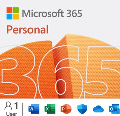 Microsoft 365 Personal - Premium Office-apps - 12 måneders abonnement