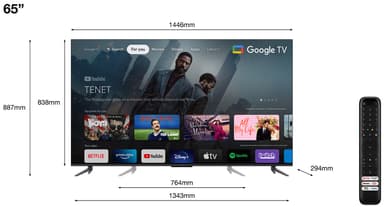 TCL 65   QLED770 4K Smart TV (2023)