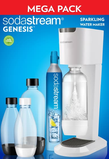 SodaStream Genesis Megapack (hvid)