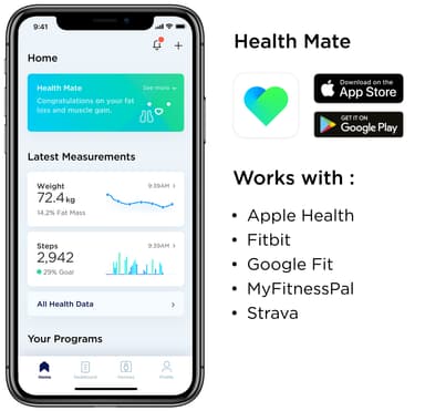 Withings Body badevægt WITWBS06WH (hvid)