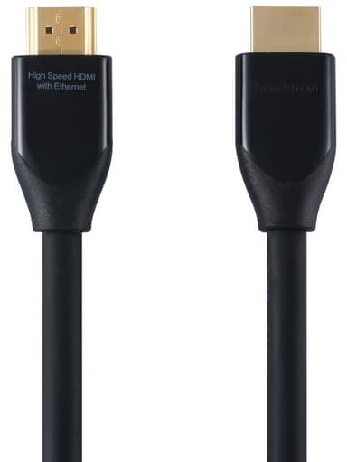 Sandstrøm HDMI kabel - sort/1 m
