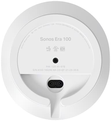 Sonos Era 100 højttaler (hvid)