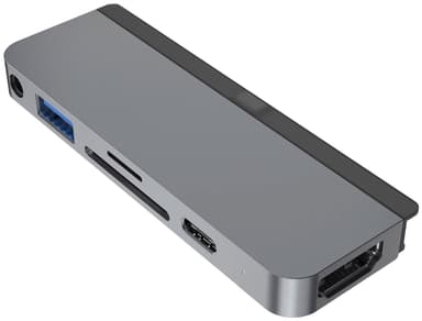 Hyper HyperDrive 6-i-1 iPad Pro USB-C-hub (space grey)