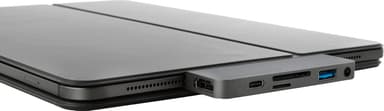 Hyper HyperDrive 6-i-1 iPad Pro USB-C-hub (space grey)