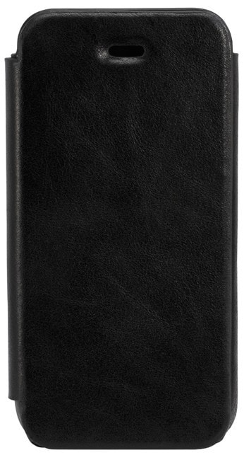 Sandstrøm læder flip cover iPhone 5 (sort) Elgiganten