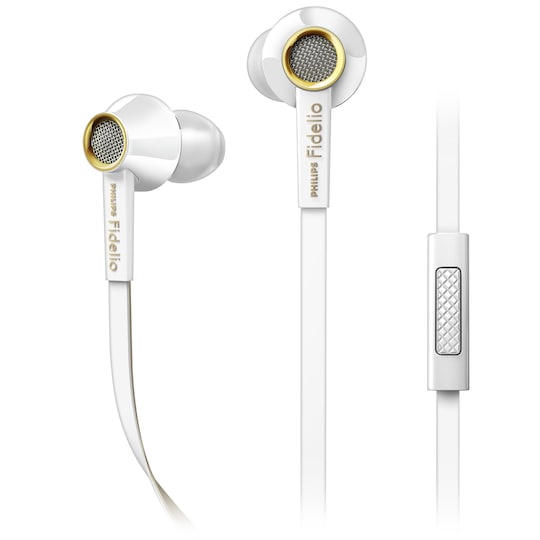 Philips Fidelio S2WT/00 in-ear hovedtelefoner - hvid