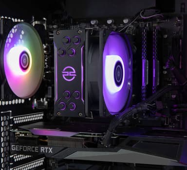 PCSpecialist Vortex G50S i5-12/16/1000/3060 stationær gaming computer