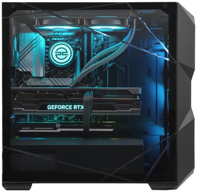 i7K-13/16/1000/4070Ti stationær gaming-PC | Elgiganten