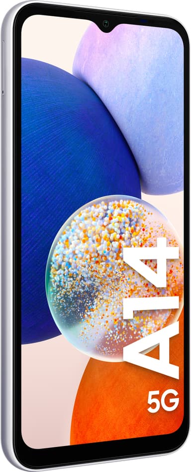 Samsung Galaxy A14 5G smartphone 4/128GB (sølv)