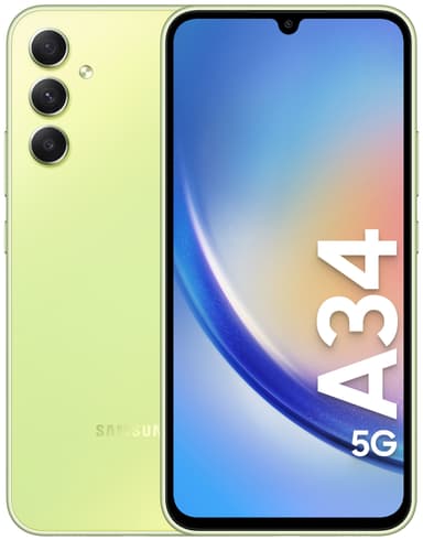 Samsung Galaxy A34 5G smartphone 8/256GB (grøn)