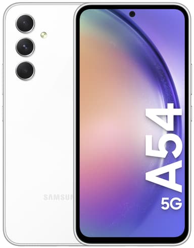 Samsung Galaxy A54 5G smartphone 8/128GB (hvid)