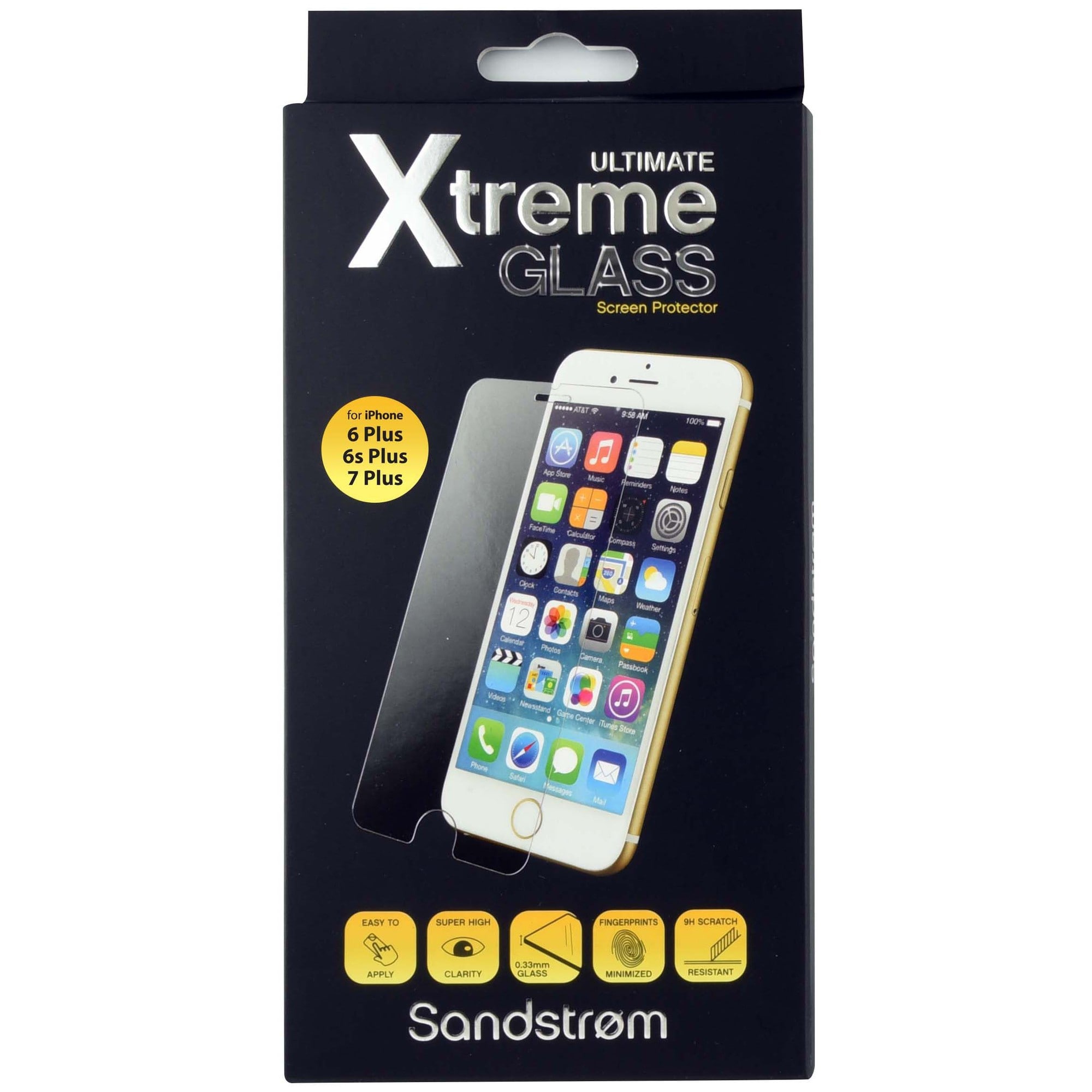 Fremragende foredrag diagonal Sandstrøm Ultimate Xtreme Glass iPhone 6/6S/7 Plus | Elgiganten