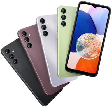 Samsung Galaxy A14 5G smartphone 4/128GB (sølv)