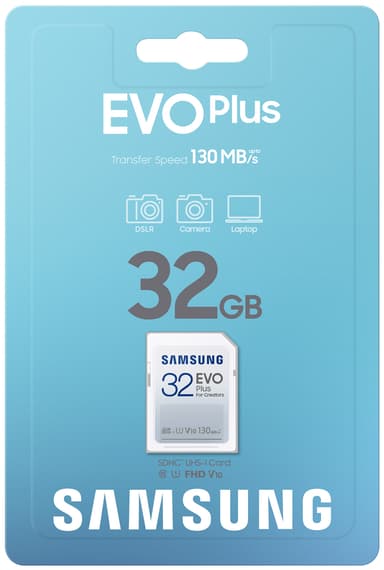 Samuel foretrækkes Suri Samsung EVO Plus 32GB SD card | Elgiganten