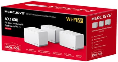 Mercusys Halo H70X Mesh Wi-Fi system (3-pak)