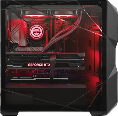 PCSpecialist Fusion R90D R9X3D-7/32/1000/4080 stationær gaming computer