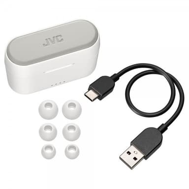 JVC Høretelefoner In-Ear True Wireless Stix Hvid HA-A9T