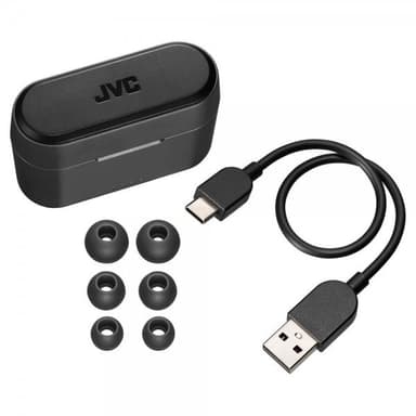JVC Høretelefoner In-Ear True Wireless Stix Sort HA-A9T