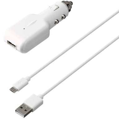 Sandstrøm biloplader med Micro USB