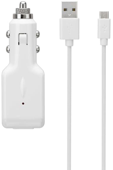 Sandstrøm biloplader med Micro USB