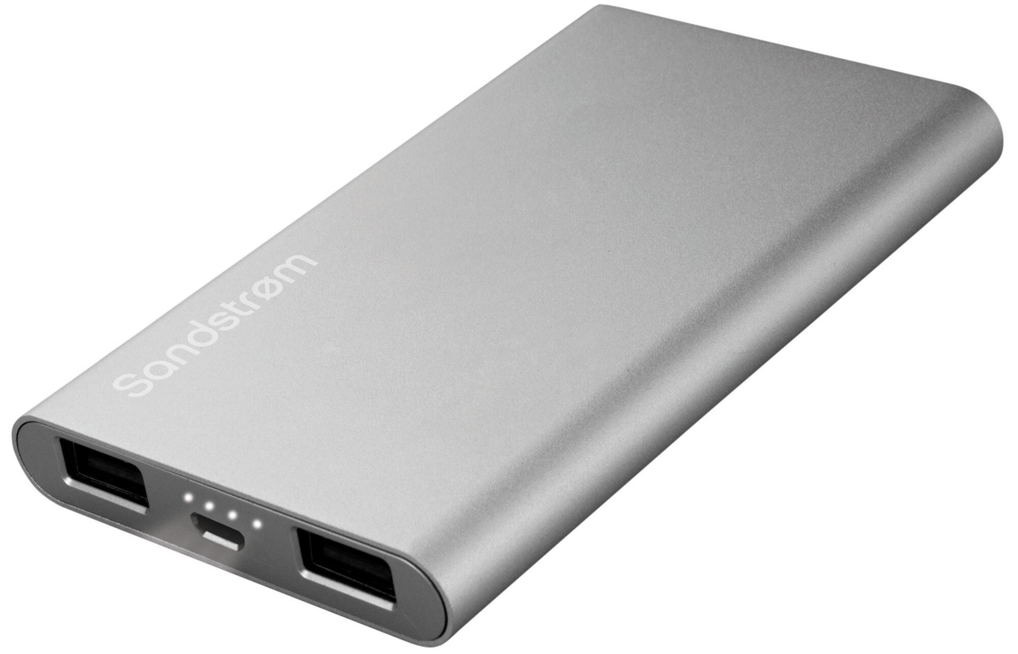 Tåre kardinal peddling Sandstrøm powerbank dual USB S6PB6K14 - sølv | Elgiganten