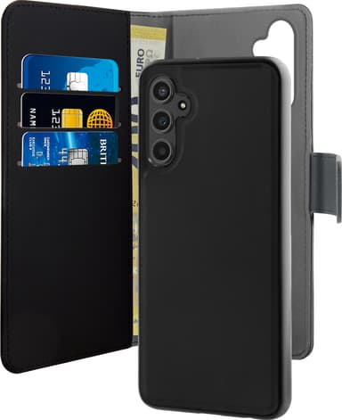 Puro Samsung Galaxy A14 2-i-1 pungetui (sort)