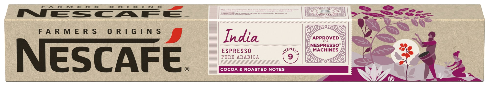 Nescafé India kaffekapsler (10 stk.) 12536259 thumbnail