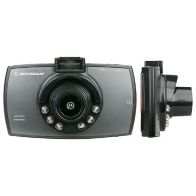 Bilkamera - 1080P HD Dvr Dash Cam m/8GB Micro SD Kort