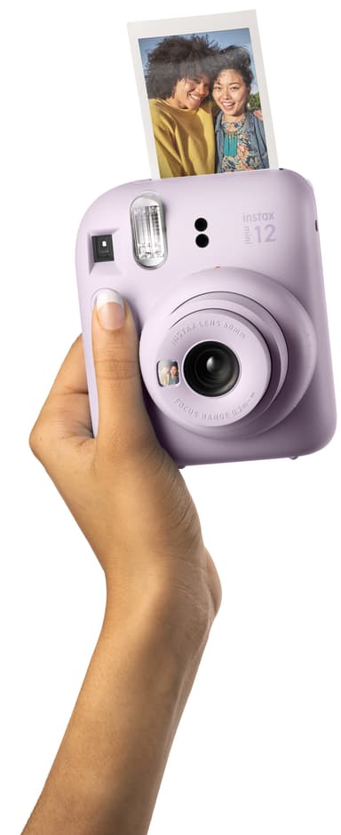 Fujifilm Instax Mini 12 kompaktkamera (lilla, pakke med 10 billeder)