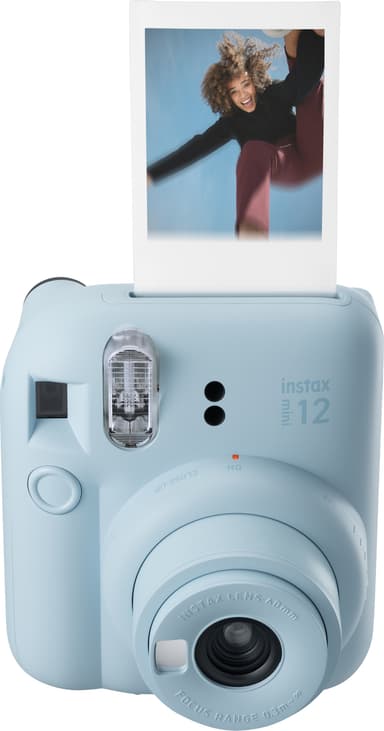 køb pastel blå Fujifilm Instax Mini 12 kompaktkamera