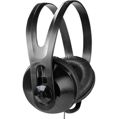 Vivanco SR 97 TV Over Ear hovedtelefoner kabelbundet TV Sort Noise Cancelling