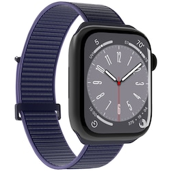 Puro Apple Watch 42-49 mm nylon urrem (blå)