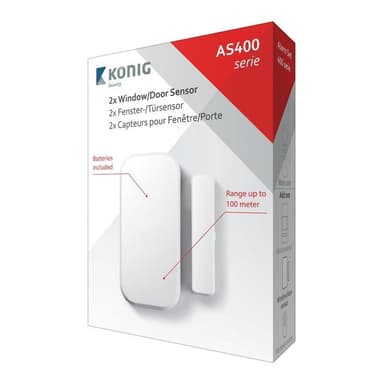 König Dør / Vindue Sensor - SAS-ALARM400