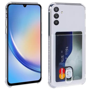 Silikone cover med kortslot Samsung Galaxy A34 5G