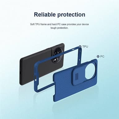 Nillkin CamShield cover OnePlus 11 - Blå