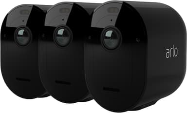 Mentalt tempo Orator Arlo Pro 5 sikkerhedskamera (sort/3-pak) | Elgiganten