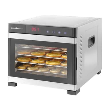 SousVideTools® Mad Dehydrator m. 6 bakker (Rustfri stål)